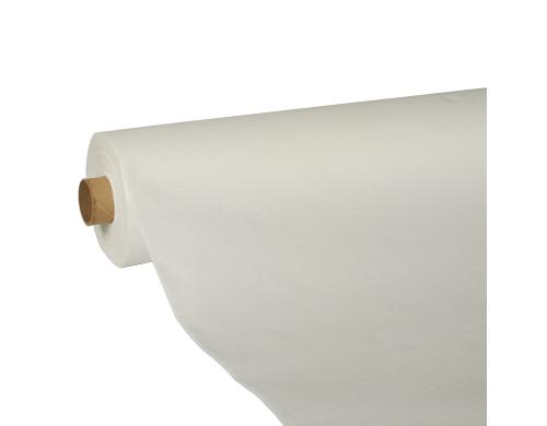Papstar Tischdecke Royal weiss Tissue-Papier, 25 m x 1,18 m