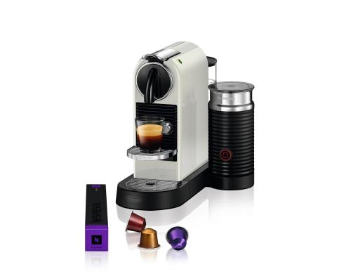 DeLonghi Nespressomaschine Citiz&Milk EN267 1710 Watt, 19 bar, weiss