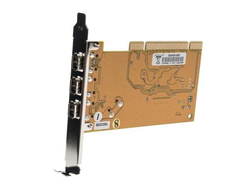 exSys EX-6500E, 4x FireWire 1394A PCI-I/O-Karte, TI Chipsatz