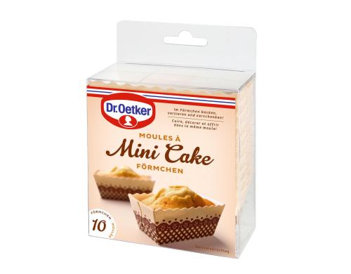 Mini Cakes-Frmchen Inhalt: 10 Backfrmchen
