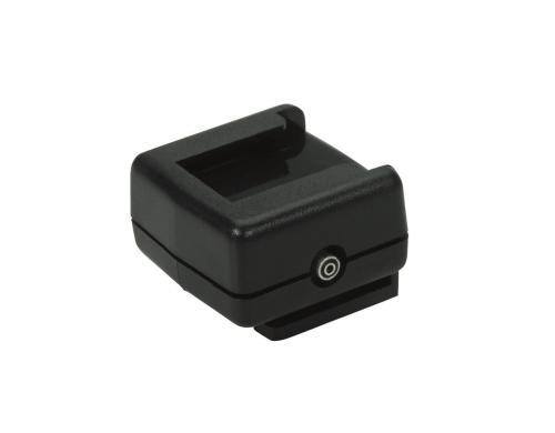 Drr Blitzsynchroadapter, fr Kameras ohne Mittelkontakt, mit Synchronippel