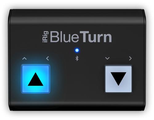 IK Multimedia iRig BlueTurn Bluetooth Seitenwechsler fr iOS/Android