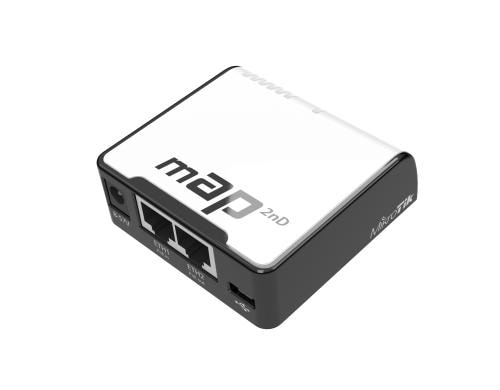 MikroTik RBMAP2ND:Mikro Access Point,2.4Ghz 300Mbps WLAN,  Netzteil