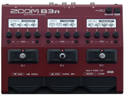 Zoom B3n Bass Multieffekt