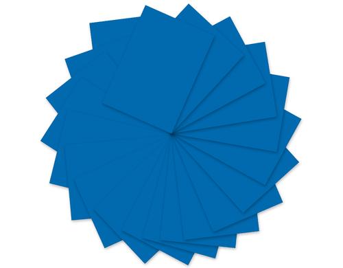 URSUS Tonzeichenpapier 130 g/m2 10 Bogen, 50 x 70 cm, dunkelblau