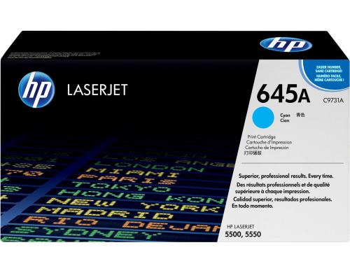 HP Toner 645A - Cyan (C9731A) Seitenkapazitt ~ 12'000 Seiten