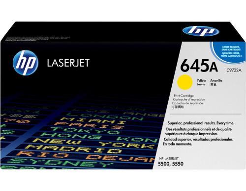 HP Toner 645A - Yellow (C9732A) Seitenkapazitt ~ 12'000 Seiten