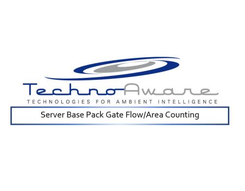 TechnoAware VTrack-PeopleCounter Server Base Pack GateFlow/AreaCounting