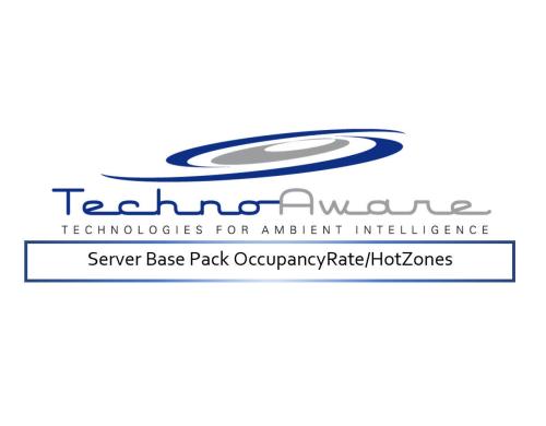 TechnoAware VTrack-CrowdManagement Server Base Pack OccupancyRate/HotZones