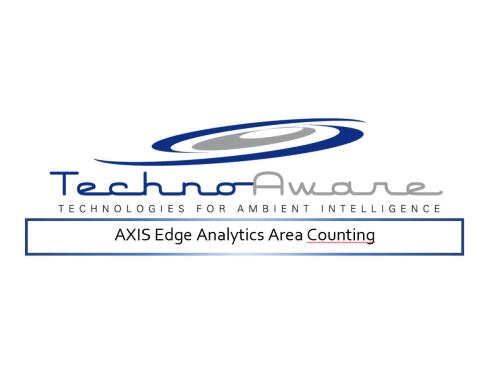 TechnoAware VTrack-AreaCountingEdge-A AXIS Edge Analytics Area Counting