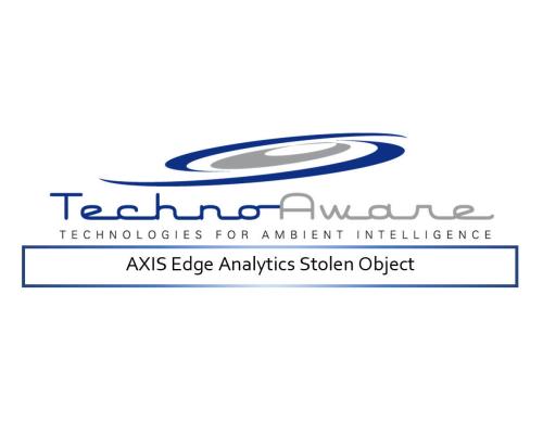 TechnoAware VTrack-StolenObjectEdge-A AXIS Edge Analytics Stolen Object