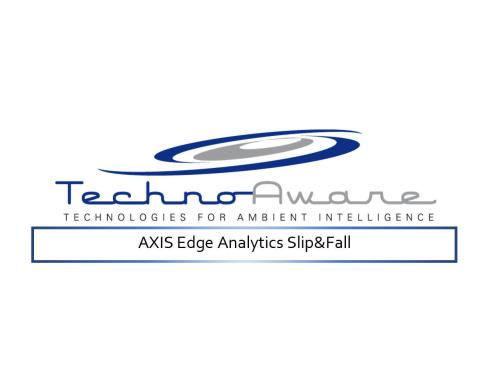 TechnoAware VTrack-SlipFallEdge-A AXIS Edge Analytics Slip&Fall