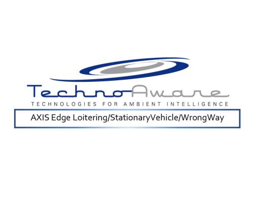 TechnoAware VTrack-AID3Edge-A AXIS Edge Loitering/Stat.Vehicle/WrongWay