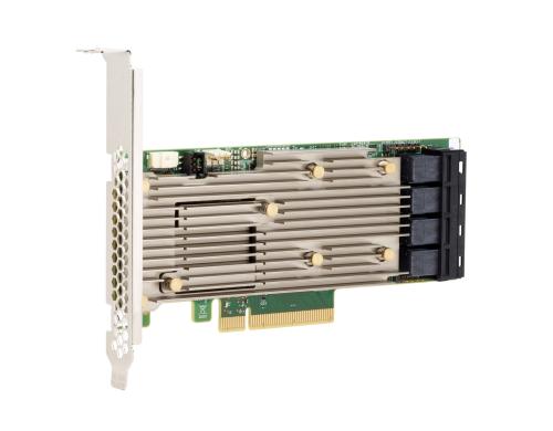 Broadcom MegaRAID 9460-16I: 16-Port Raid NVMe, PCIe-x8, LP, SFF-8643, 4GB