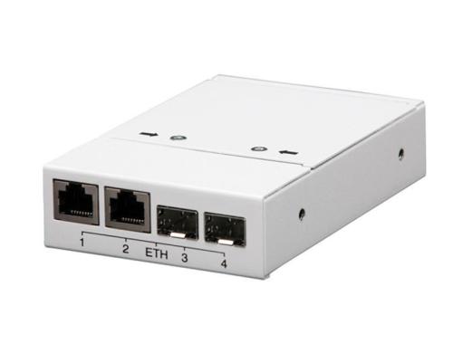 AXIS T8606 Media Converter-Switch 24V, 2x SFP