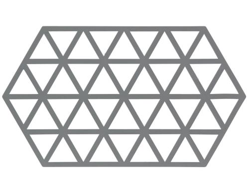 Zone Tischset Triangles dunkelgrau Grsse 24x14cm, Anzahl 1 Stck