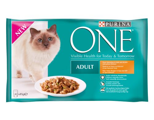 Purina One Nassfutter Adult Huhn 4x85g