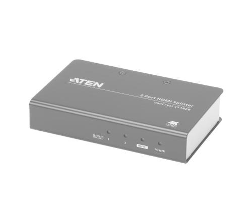 Aten VS182B: 2Port HDMI-Splitter 4096x2160 Ein Signal an zwei Anzeigegerten, HDCP 2.2