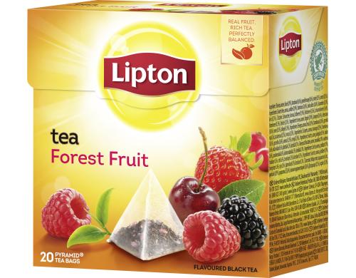 Lipton Teebeutel Forest Fruit 20 Teebeutel, Schwarztee/Frchtetee