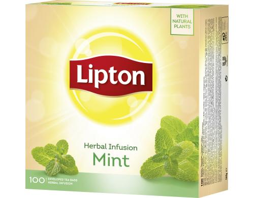 Lipton Teebeutel Pfefferminze 100 Teebeutel  2g, mit Umverpackung/Beutel