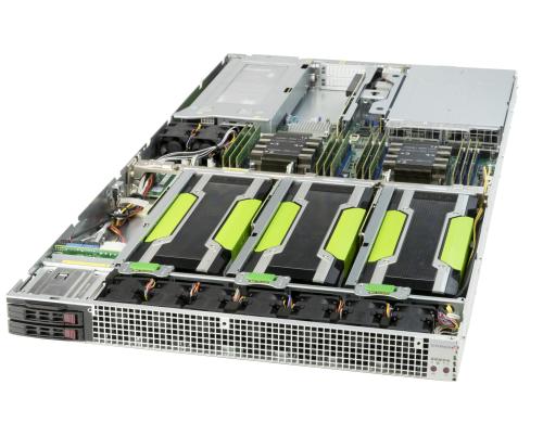 Supermicro 1029GQ-TRT: 2x Xeon Scalable bis 1.5 TB RAM, 4x GPU, 2x 2.5 SATA