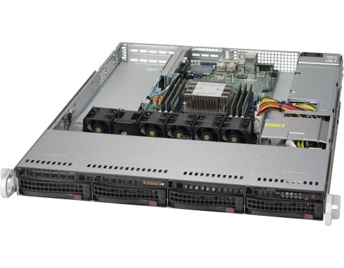 Supermicro 5019P-WT: Xeon Scalable bis 768GB RAM, 4x 3.5 Hotswap, 10G