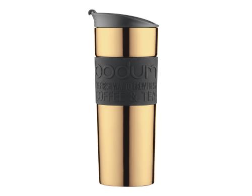 Bodum Travel Mug Thermobecher gold 0.35 Liter, Edelstahl