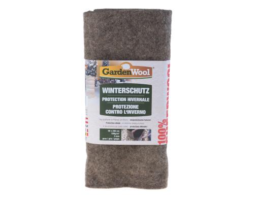 GardenWool Winterschutzmatte grau 200 x 50 x 0.5 cm, 500g/m2