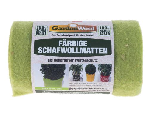 GardenWool Winterschutzmatte farbig grn 200 x 20 x 0.5 cm, 300g/m2