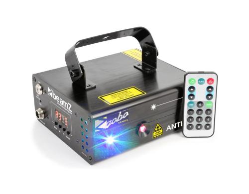 BeamZ Anthe II Doppel-Laser, 600mW, RGB, DMX, IRC