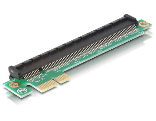 Delock PCI-Express Riser, x1 zu x16 bentigt freien PCI-Express x1 Slot
