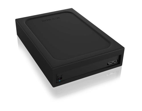 ICY BOX ext. 2.5 Gehäuse IB-256WP schwarz,USB3.0 für SATA HDD und SSD