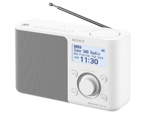 Sony XDR-S61DW, weiss, DAB+-Radio Portable DAB+ Radio