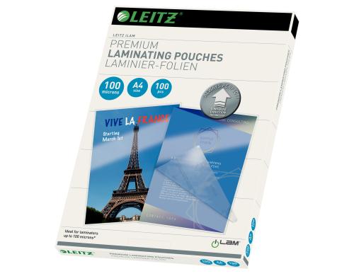Leitz iLAM UDT Heisslaminierfolien A4 100 mic, 100 Stck