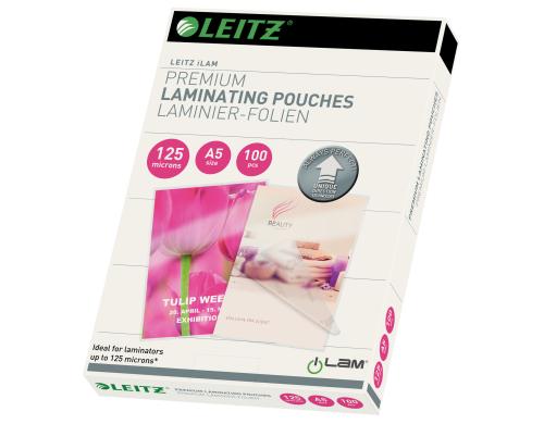 Leitz iLAM UDT Heisslaminierfolien A5 125 mic, 100 Stck