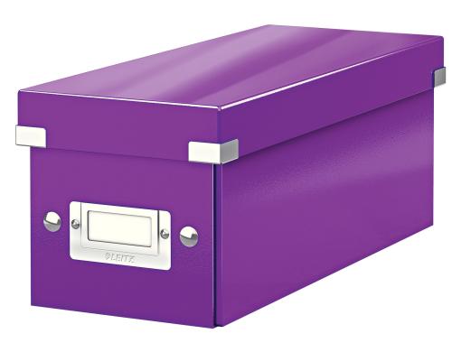 Leitz Click&Store CD-Aufbewahrungsbox violett