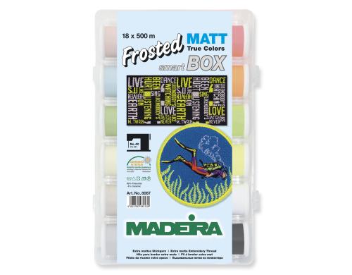 Madeira Stickgarn Frosted Smart Box Smart Box, 18 Spulen  500m