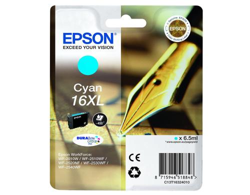Tinte Epson C13T16324012 Cyan XL singlepack 
