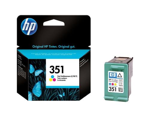 HP Tintendruckkopf cyan/magenta/gelb (CB337EE, 351)