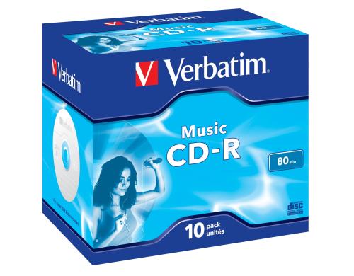 CD-R Audio Medien 10 Pack 700MB/80Min. 