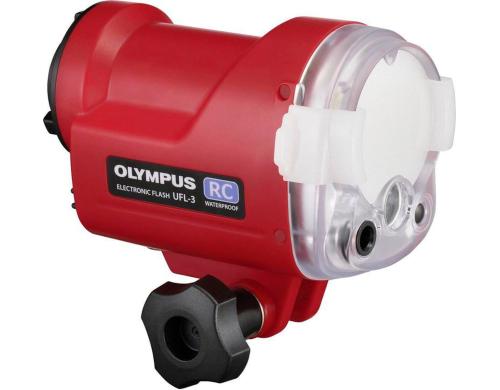 Olympus Blitz UFL-3 zu TG-5 Unterwassergehuse