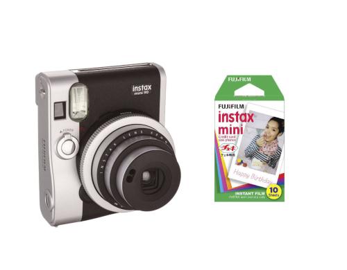 Fujifilm Instax Mini 90 Neo classic SW Kit inkl. Fujifilm Instax Mini 10 Blatt