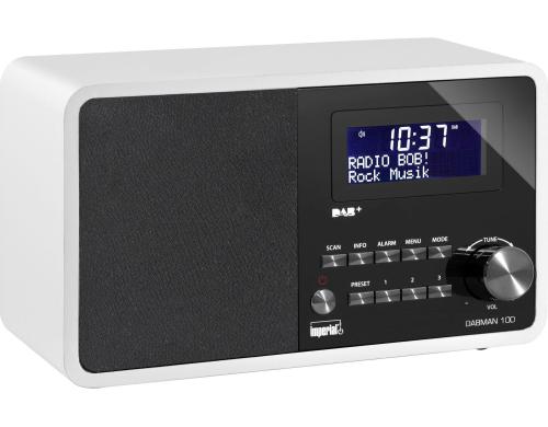 Imperial Dabman 100, DAB+-Radio, weiss DAB+, Antennenanschluss