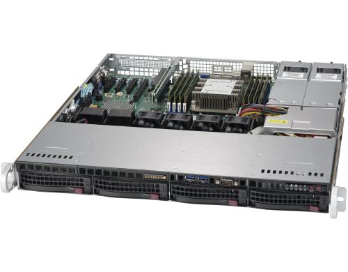 Supermicro 5019P-MR: Xeon Scalable bis 768GB RAM, 4x 3.5 Hotswap, 2x1Gb
