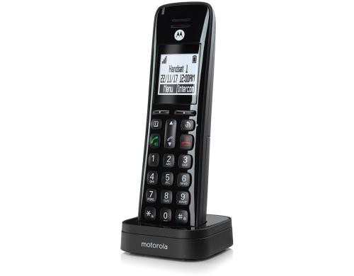 HD-Phone Swisscom Motorola CD2HD Black CAT-iq Mobilteil mit Ladeschale
