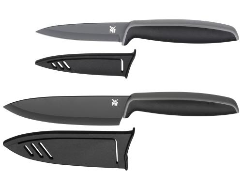 WMF Messerset Touch schwarz 1 Allzweckmesser, 1 Kochmesser