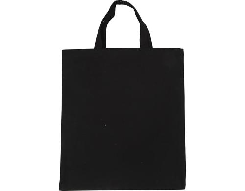 Creativ Company Tragetasche aus Baumwolle 1 Stck, 38 x 42 cm schwarz