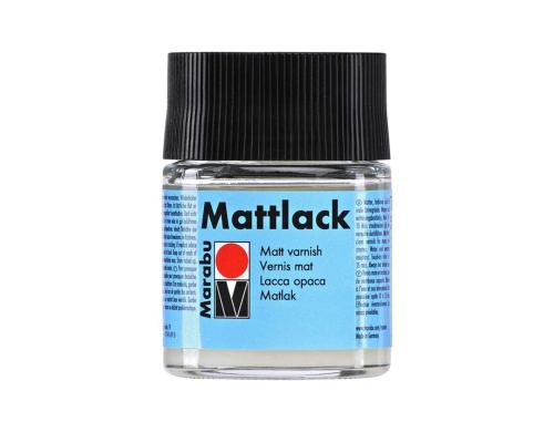 Marabu Mattlack 50 ml Kunstharzlack auf Lsungsmittelbasis