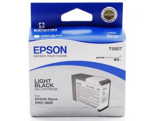 Epson Tintenpatrone schwarz light (C13T580700, T5807)