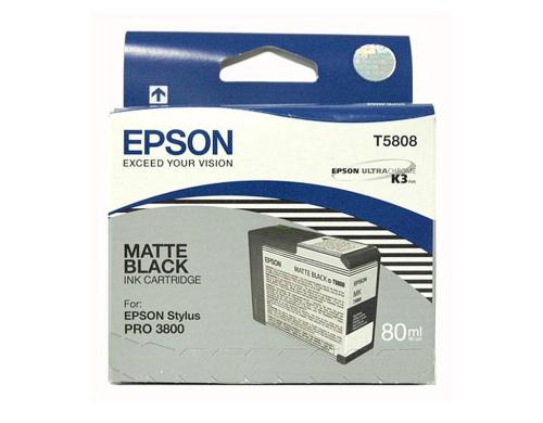 Epson Tintenpatrone schwarz matt (C13T580800, T5808)